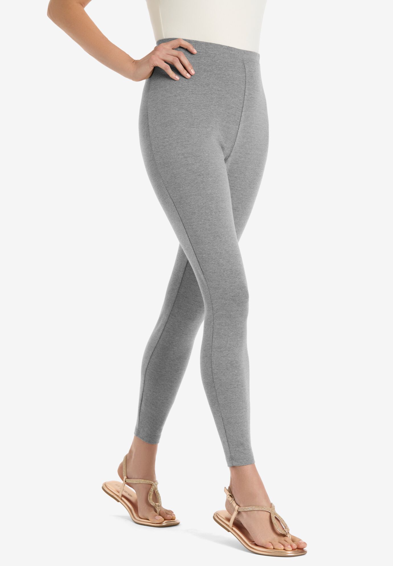 Woman Within Womens Plus Size Cozy Legging