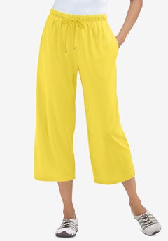 Sport Knit Capri Pant