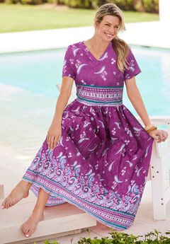 Long Crinkle Cotton Lounger