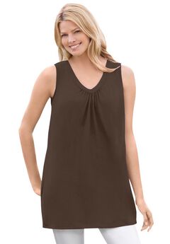 Plus Size Lightweight Tanks