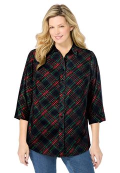 Perfect Three Quarter Sleeve Shirt