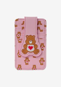 Womens Care Bears Card Holder Wallet Button Snap Closure Tenderheart