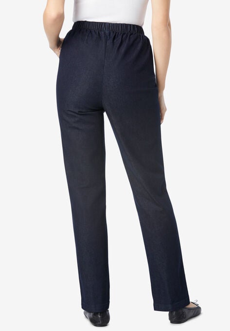 Straight Leg Fineline Jean, , alternate image number null