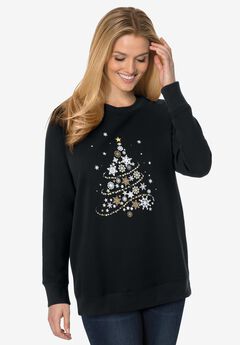 Fleece Holiday Sweatshirt
