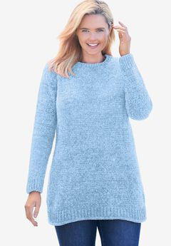 Crewneck Chenille Sweater