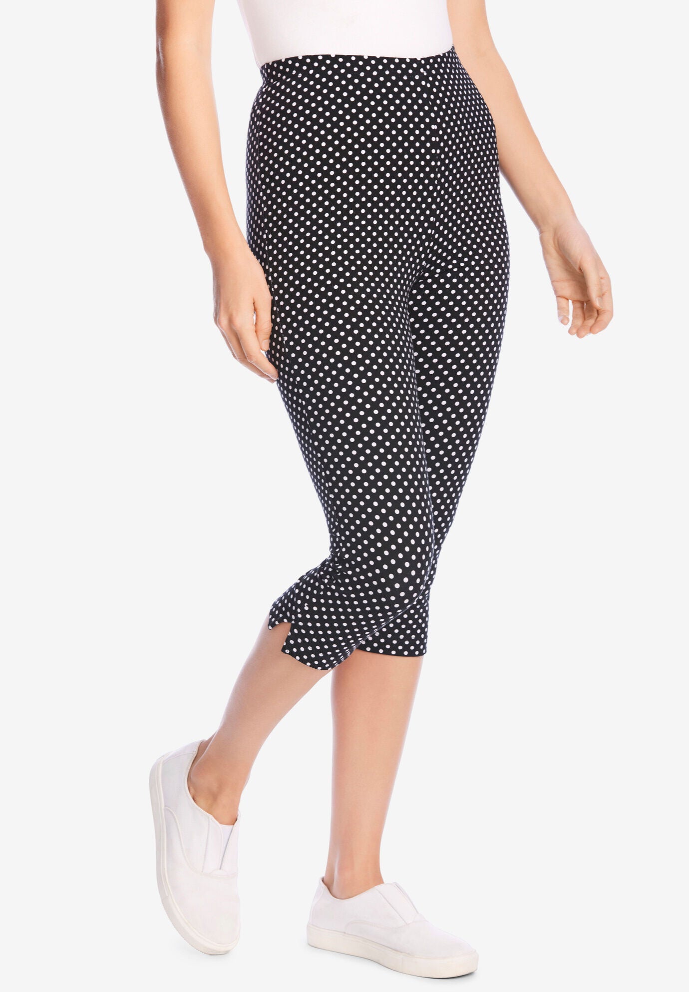 Women's printed capri leggings