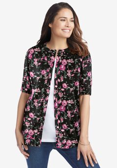 Perfect Elbow-Length Sleeve Cardigan Sweater