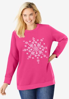 Fleece Holiday Sweatshirt