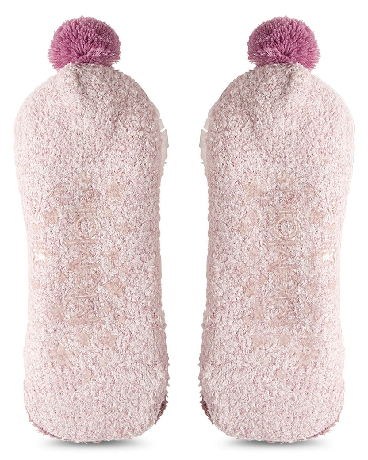 Owl Embellished Plush Lined Slippers, BROWN, alternate image number 2