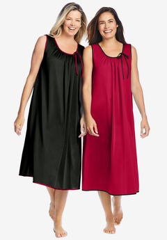 2-Pack Sleeveless Nightgown