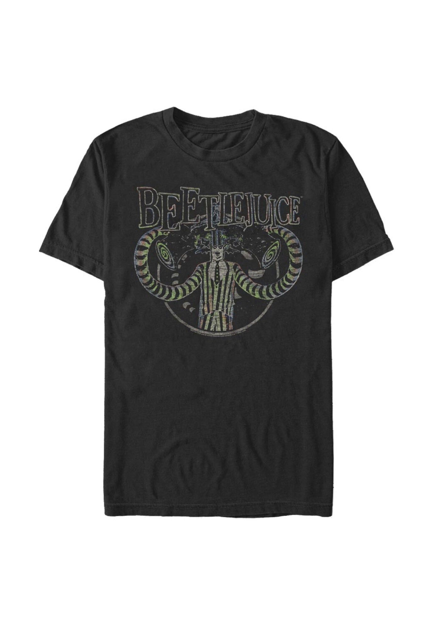 Showtime Relaxed Fit Boyfriend T-Shirt, BLACK, hi-res image number 0