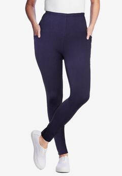Stretch Cotton Pocket Legging