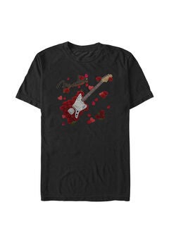 Rosey Guitar Relaxed Fit Boyfriend T-Shirt