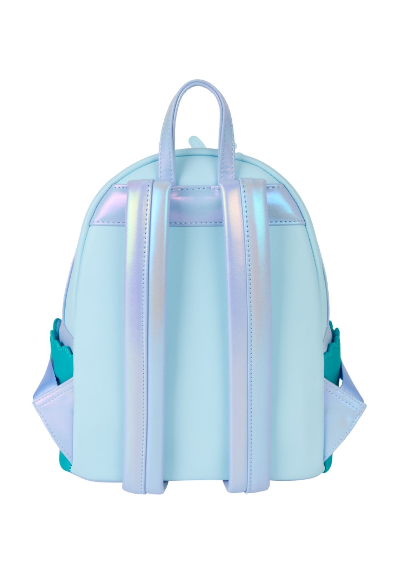 Loungefly x Disney Winnie The Pooh Eeyore Cosplay Mini Backpack Flowers Blue, BLUE, on-hover image number 1