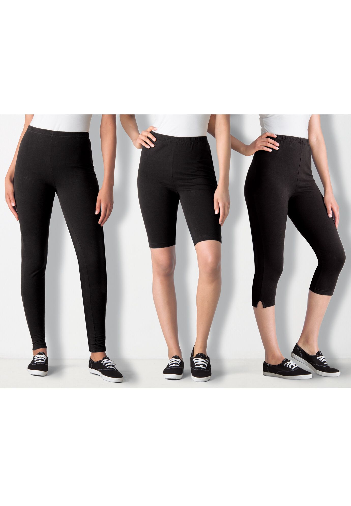Stretch Cotton Legging, , alternate image number 4