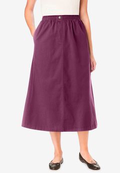 7-Day Mockfly Denim Skirt