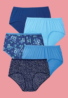 5-Pack Tag-free Full Coverage Cotton Brief