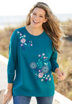 Plus Size Long Sleeve Sweatshirts