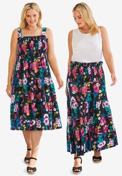 Plus Size Stylish Cruise Wear Dresses
