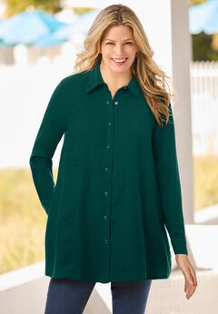 Swing Flannel Tunic