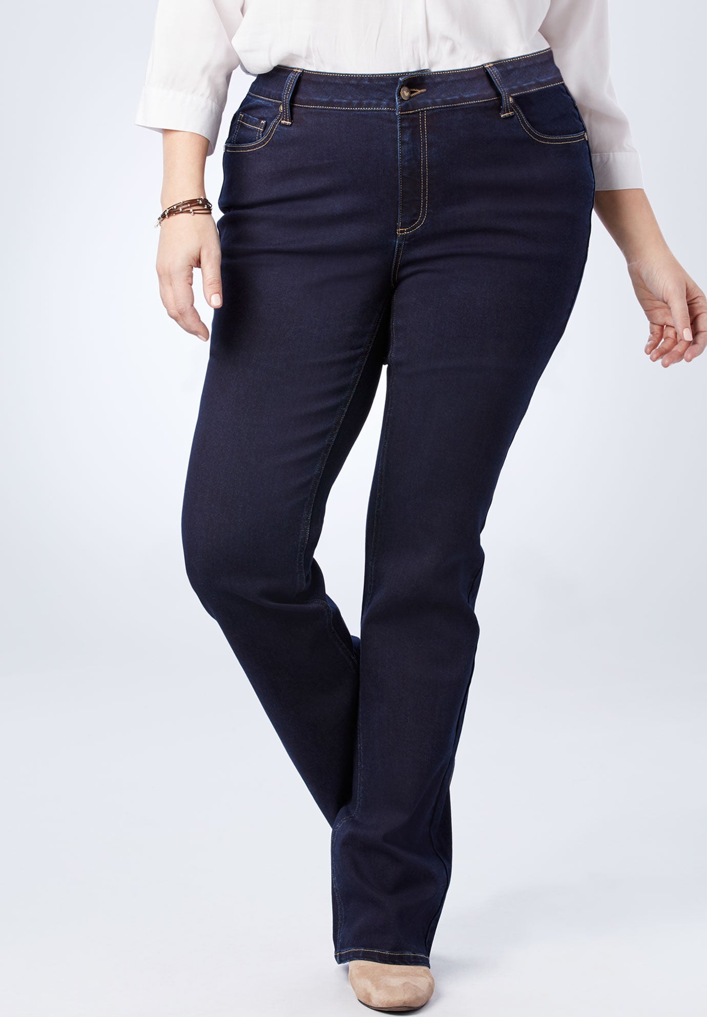 women's plus size bootcut jeans cheap