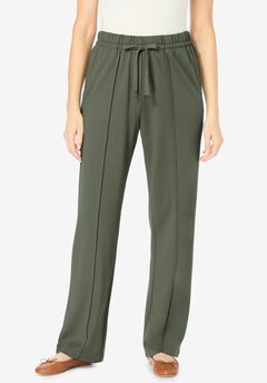 Easy Going Knit Pull-On Drawstring Pants