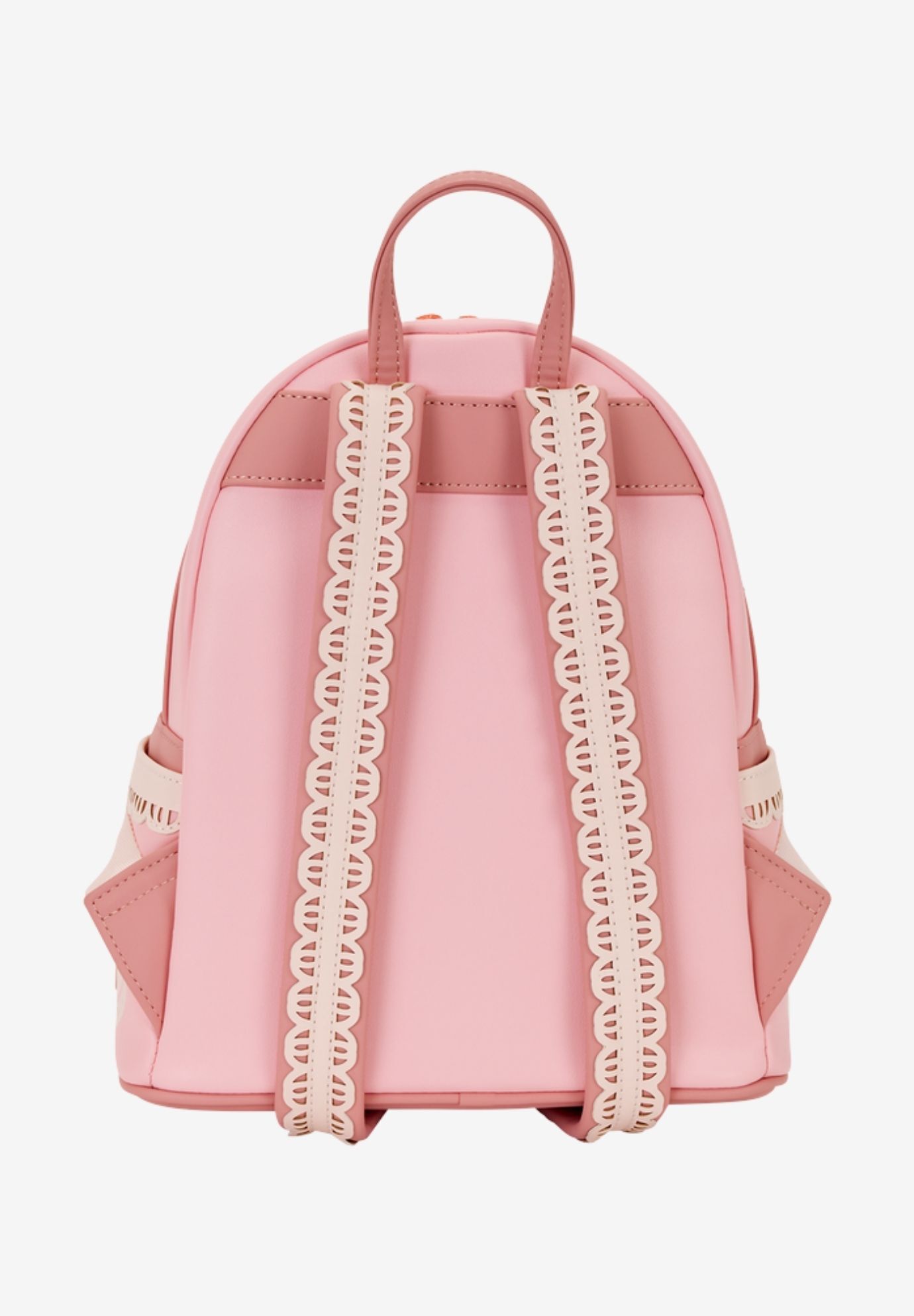 Loungefly x Disney Princess Floral Lace Mini Backpack, PINK, on-hover image number 1