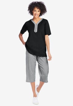 2-Piece Tunic Capri Set