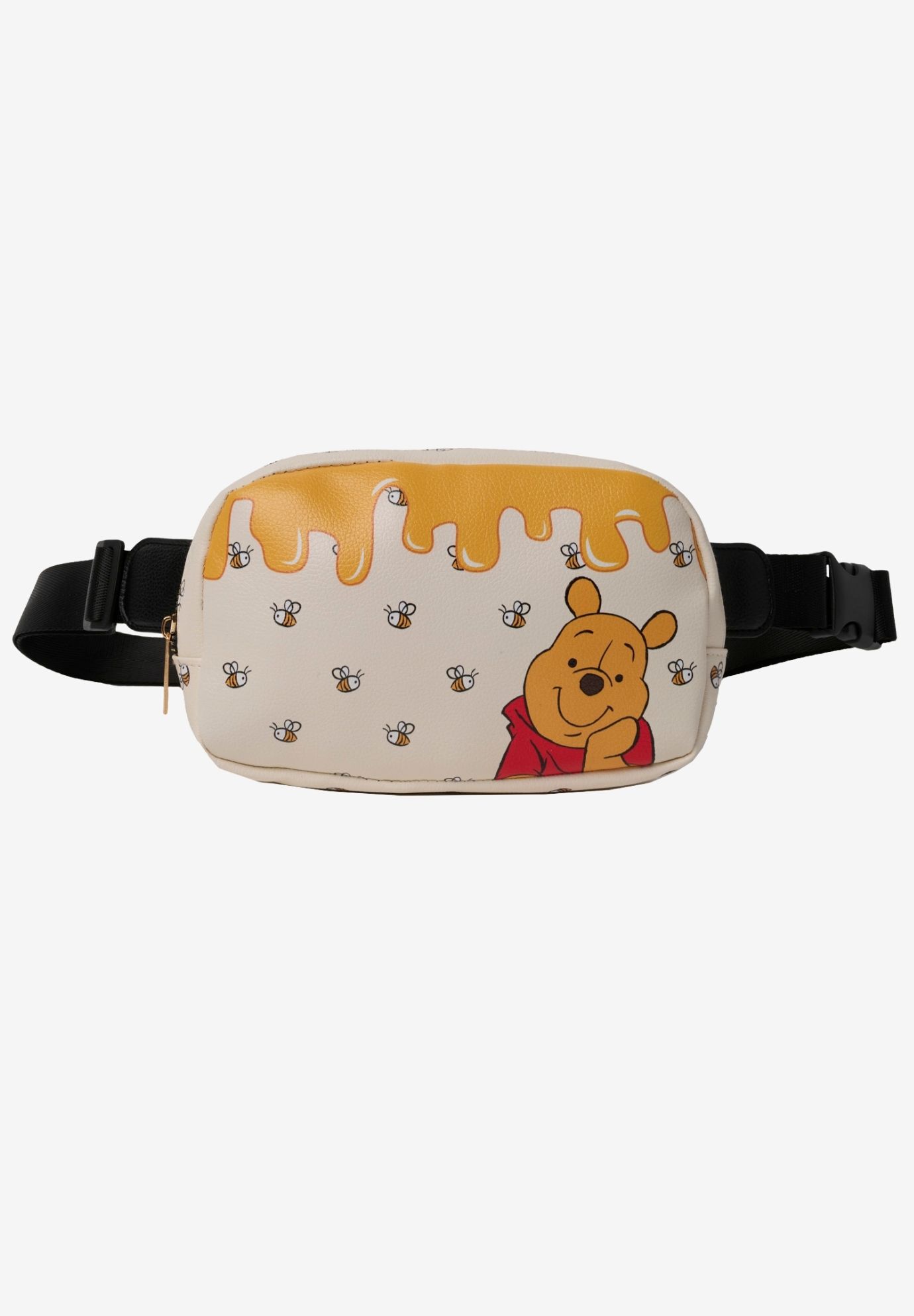 Disney Winnie the Pooh Belt Bag Crossbody Fanny Pack Waist Bag Women, WHITE, alternate image number 2