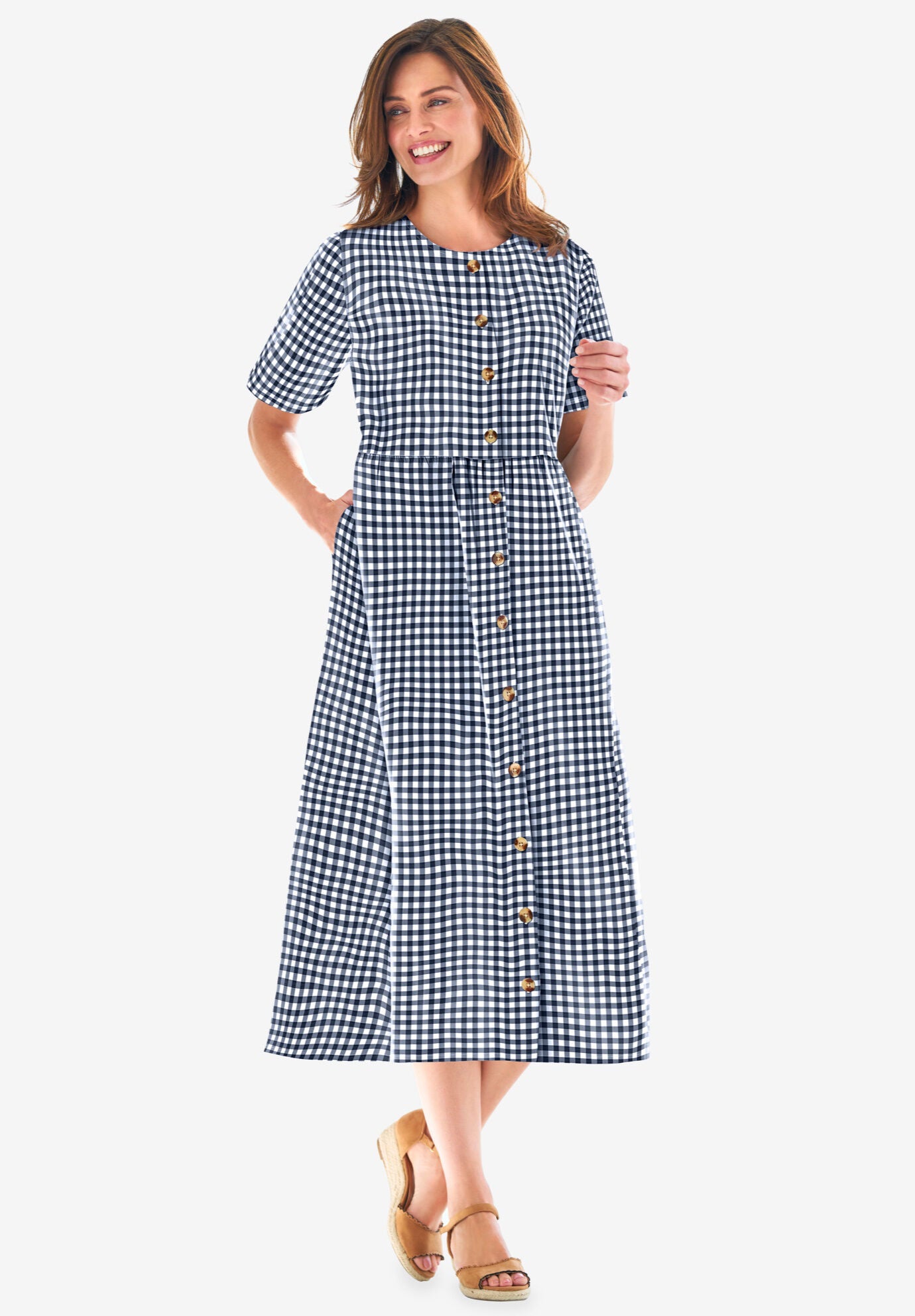 Warehouse seersucker knot front dress top