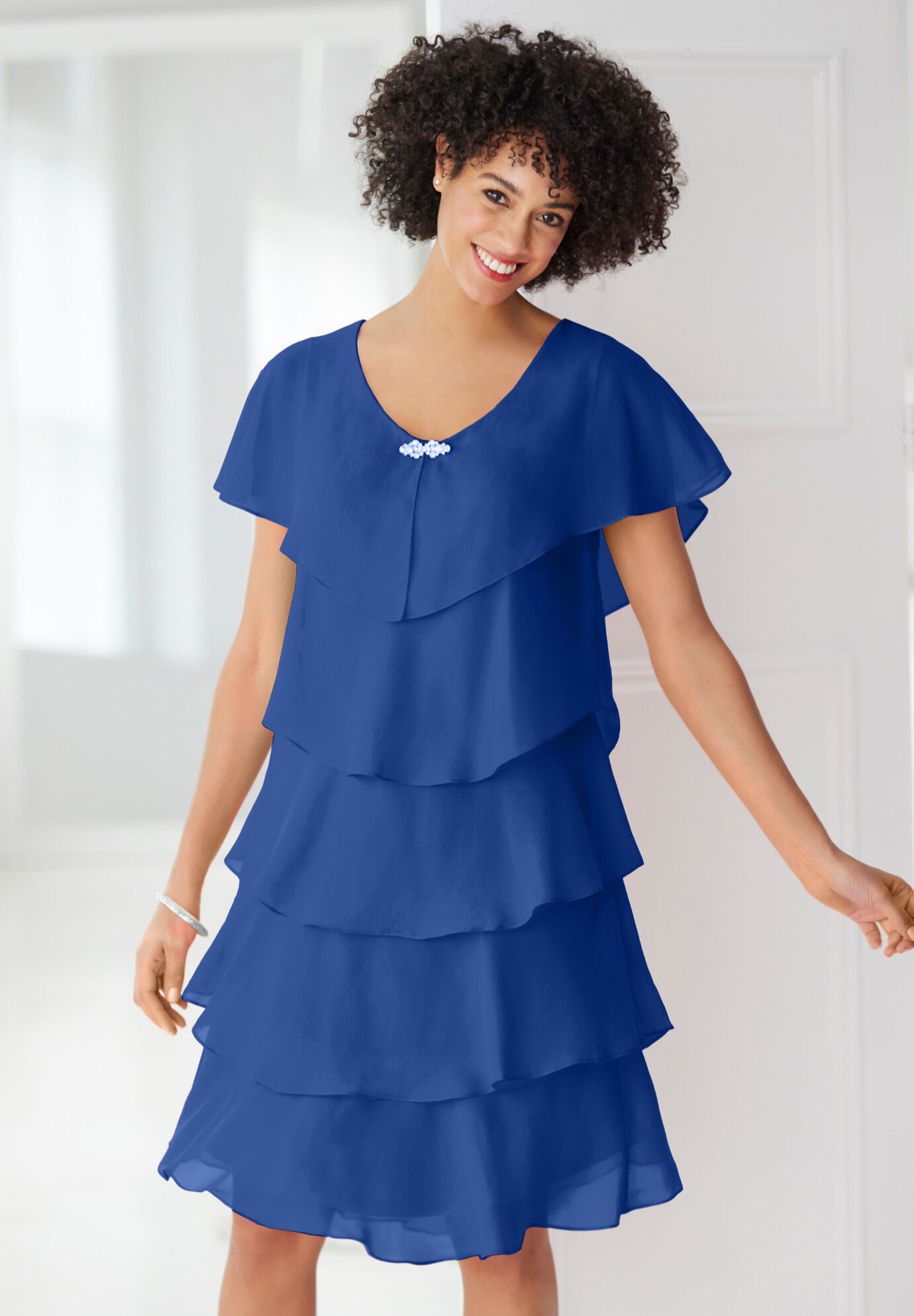 Three-Tier Dress, , alternate image number 3