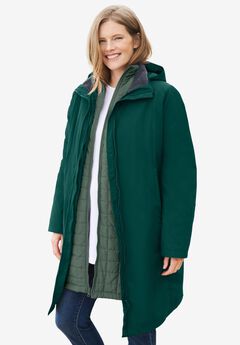 3-in-1 Hooded Taslon® Jacket