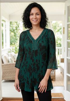 Plus Size Hip Length Blouses