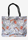Harry Potter Gryffindor Travel Rope Tote Bag Carry-On Hedwig Glasses, , alternate image number null