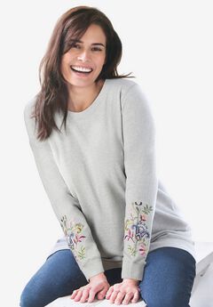 Plus Size Long Sleeve Sweatshirts