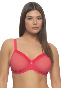 Ethereal Sheer Mesh Unlined Underwire Bra