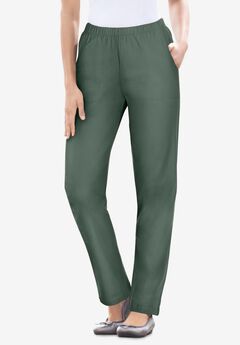 Straight Leg Fineline Denim Jean