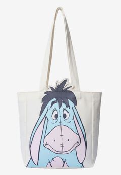 Disney Eeyore Die-Cut Canvas Tote Bag with Shaped Top