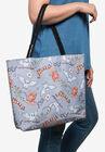 Harry Potter Gryffindor Travel Rope Tote Bag Carry-On Hedwig Glasses, , alternate image number null