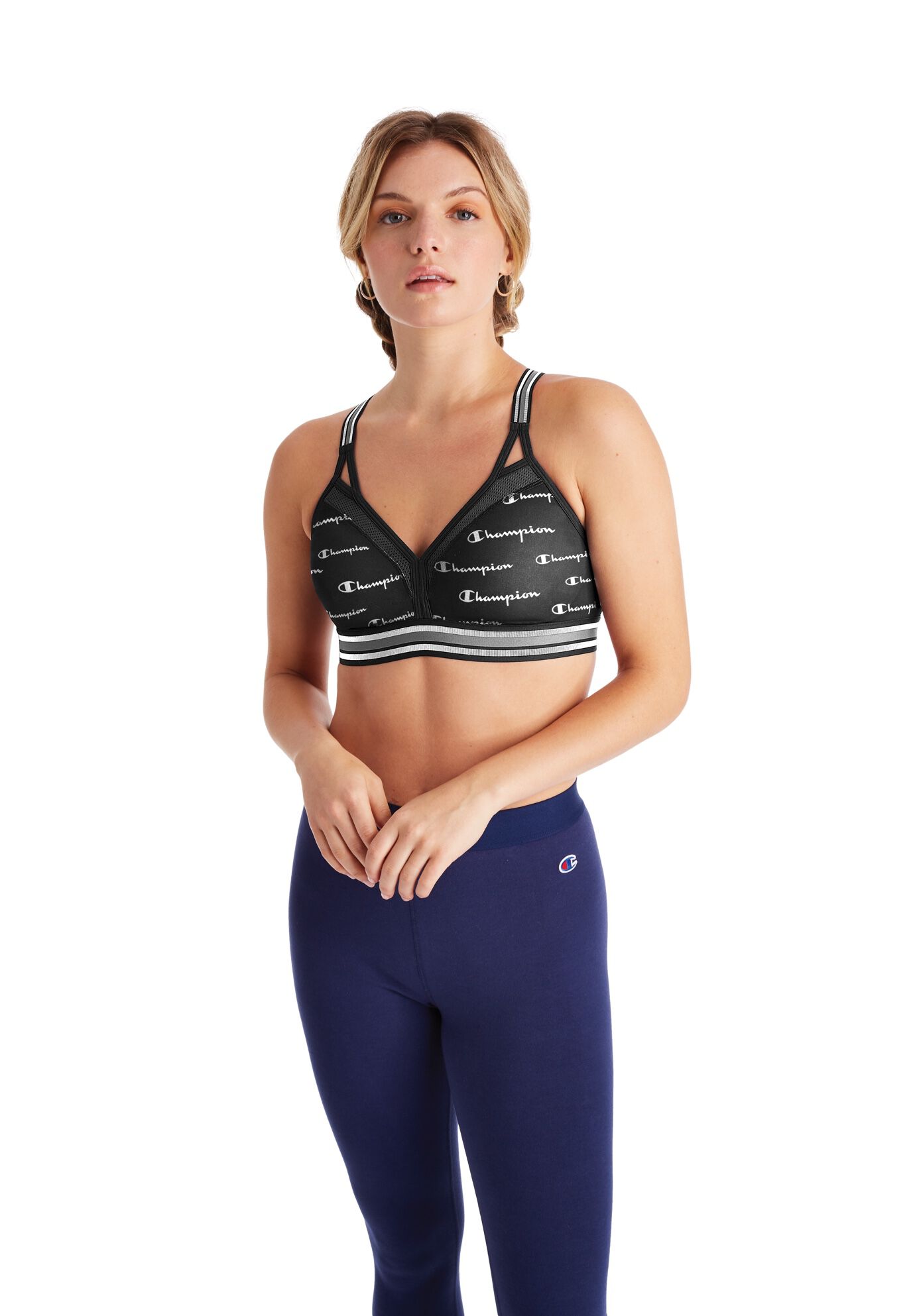 Champion the curvy strappy sports bra new arrivals