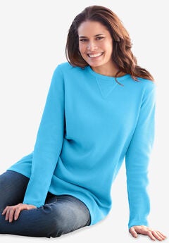 Waffle Thermal Sweatshirt