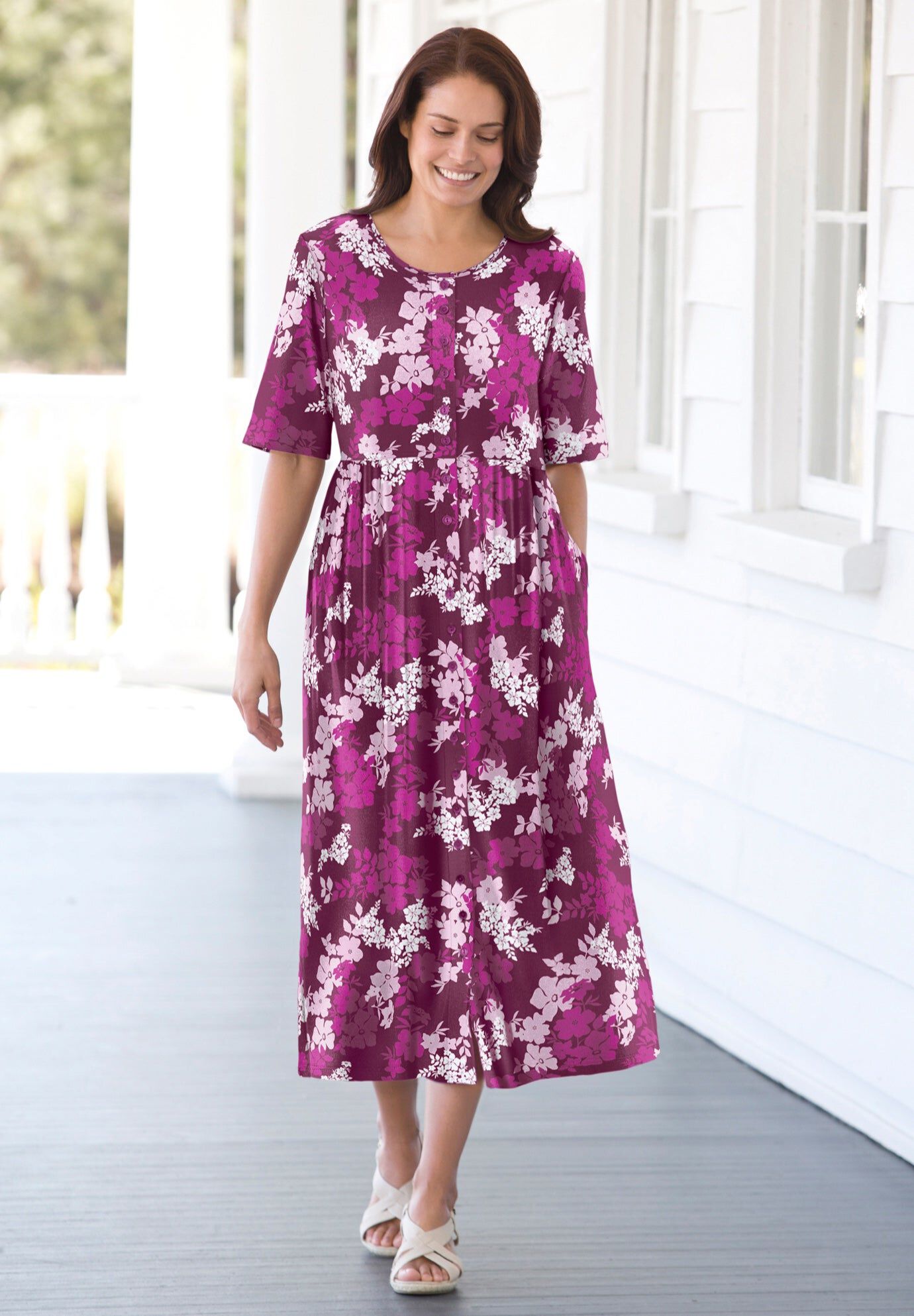 midi woman within dresses Fun Pair with sandals Midi Day Dress | Woman
