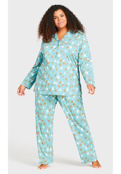 Button Through Sleep Top