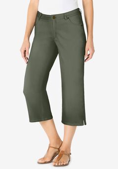 Capri Stretch Denim Jean