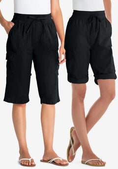 Convertible Length Cargo Bermuda/Short