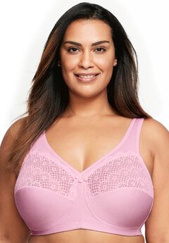 Full Figure Plus Size Magiclift Moisture Control Bra Wirefree #1064 Bra