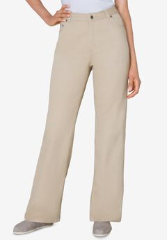 Perfect Relaxed All-Cotton Denim Five-Pocket Jeans