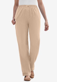 7-Day Corduroy Straight-Leg Pant