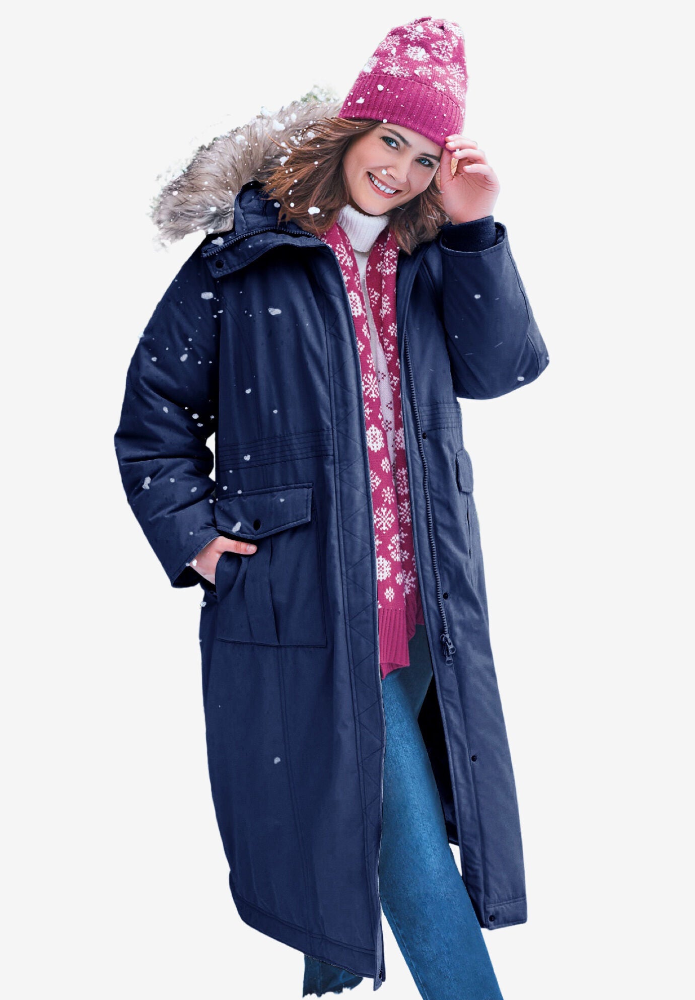 Extra long 2025 waterproof jacket