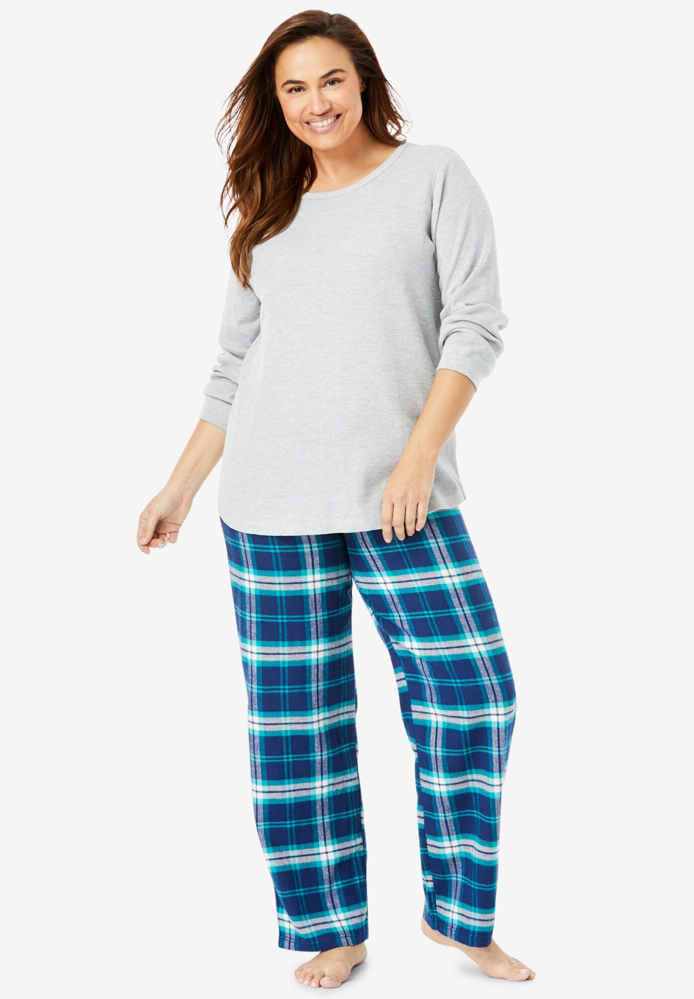 Woman within pajama pants
